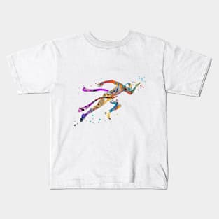 Running man Kids T-Shirt